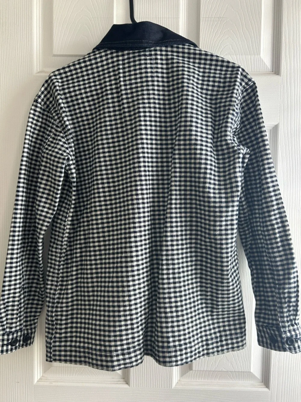 Gap × DÔEN Gingham Denim Jacket - Picture 3 of 4